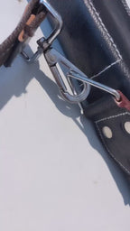 Black Leather Gun Case – Handmade Rifle & Pistol Bag